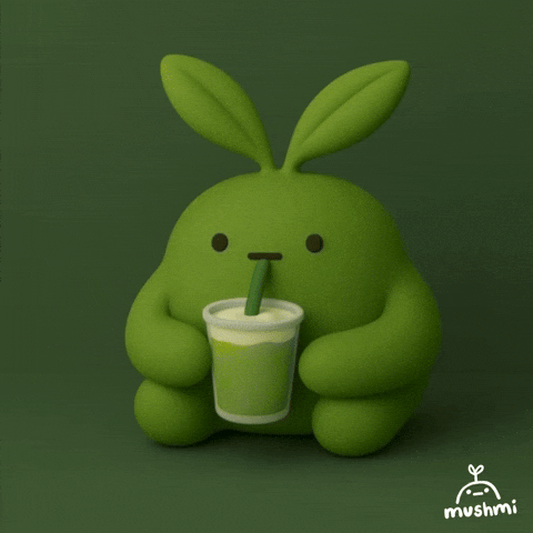 Latte Matcha GIF