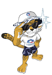 Guatemala Cog Sticker by Comité Olímpico Guatemalteco