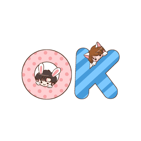 milldrawdraw giphygifmaker ok okay keungson Sticker