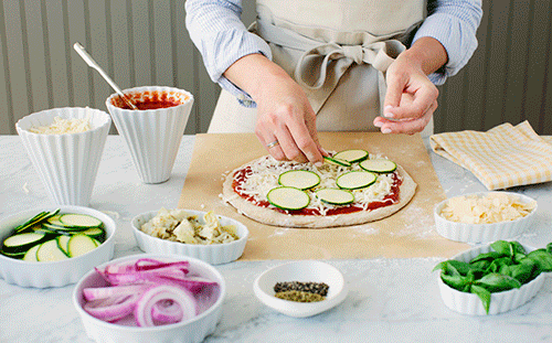 pizza diy GIF