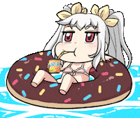 Summer Drinking Sticker by Jin