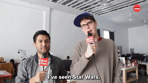 Star Wars GIF by BuzzFeed