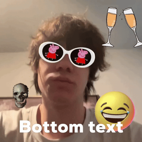 Bottom Text GIF by Cole Propes