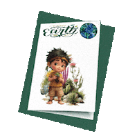 Native Americans Earth Day Sticker