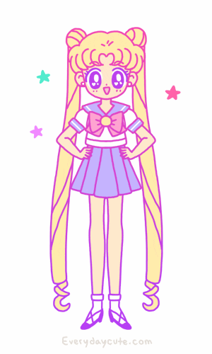 sailor moon dance GIF
