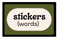 Ourpublicjournalstickerswords GIF