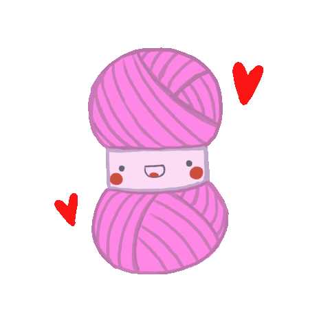 yashassegawa handmade crochet yarn knit Sticker