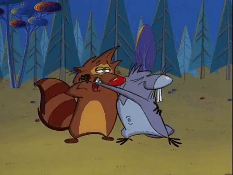 nickrewind giphydvr nicksplat angry beavers giphyab015 GIF