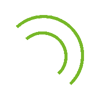 sportfryslan green circle sf groen Sticker