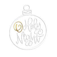 christmas ornament Sticker by lovetistrue