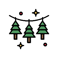 Christmas Tree Sticker