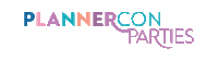 plannercon planner plannercon plannercon parties Sticker
