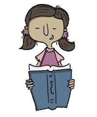 Book Read Sticker by bananarangdisenio
