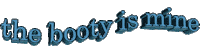 booty 3d words Sticker by AnimatedText