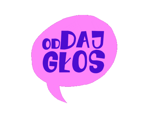 Text Voting Sticker