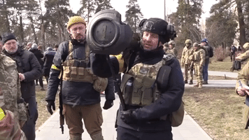 Ukrainian Military Trains Volunteers to Use Anti-Tank Weapons
