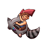 Blaine Gibson Sticker by Rooster Teeth