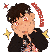 Awesome Star Sticker by Fox Fairies Malaysia