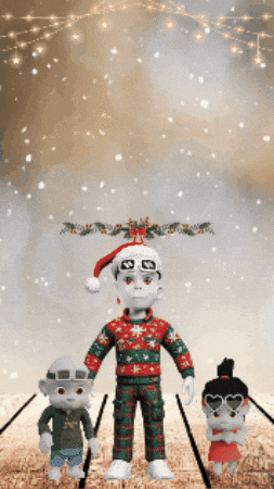 Merry Christmas Fun GIF by Zhot