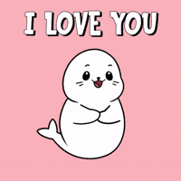 I Love You Hug GIF by Sappy Seals