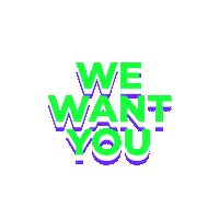 celerative we want you celerative Sticker