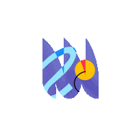 W Sticker