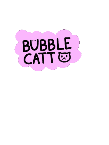 bubblecatt giphyupload bubble catt bubblecat Sticker