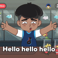 Hello Hello Hello Smile GIF