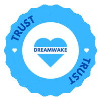 Heart Wake Surfing Sticker by DREAMWAKE Academy