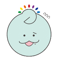 newhabits happy heart retro 하트 Sticker