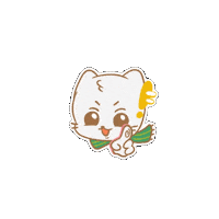 Cat Dog Sticker