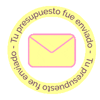 Presupuesto Enviado Sticker