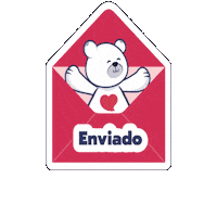 fcardioinfantil feliz cara oso carta Sticker