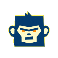 cannockgoape monkey ape gorilla go ape Sticker