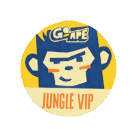 Go Ape Monkey Sticker by Go Ape Cannock