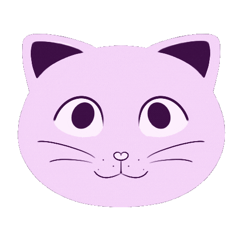 Anyanya99 giphyupload cat kawaii pastel Sticker