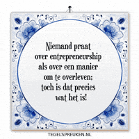 Zelfvertrouwen Doorzetten GIF by Tegelspreuken.nl