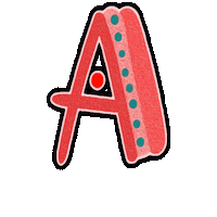 Art Typography Sticker by The3Flamingos