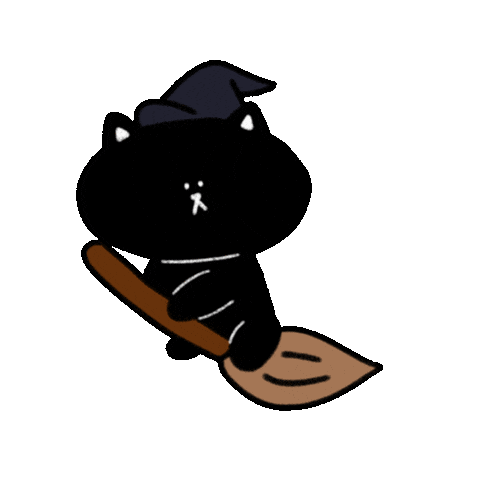 Halloween Witch Sticker