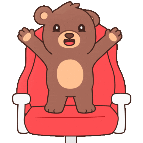 Happy Fun Sticker by BEARISH