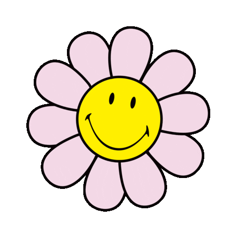 Happy Daisy Sticker by By Samii Ryan