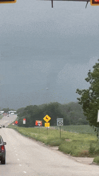 Funnel Cloud Forms in Central Texas Amid Tornado Watch
