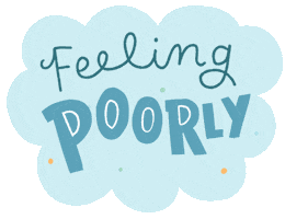 Sick Feelings Sticker by Linzie Hunter