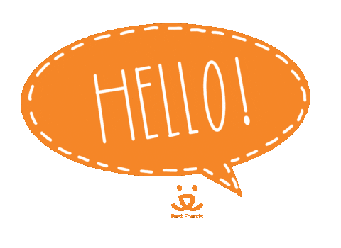 Heart Hello Sticker by Best Friends Animal Society