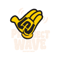 Wave Running Sticker by Believe in the Run