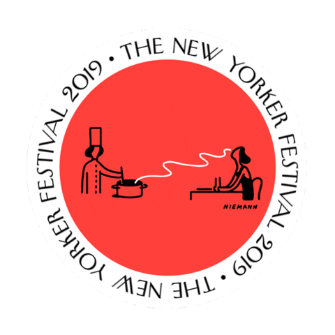newyorker new yorker the new yorker christoph niemann new yorker festival Sticker