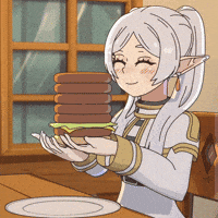 Burger Nom GIF