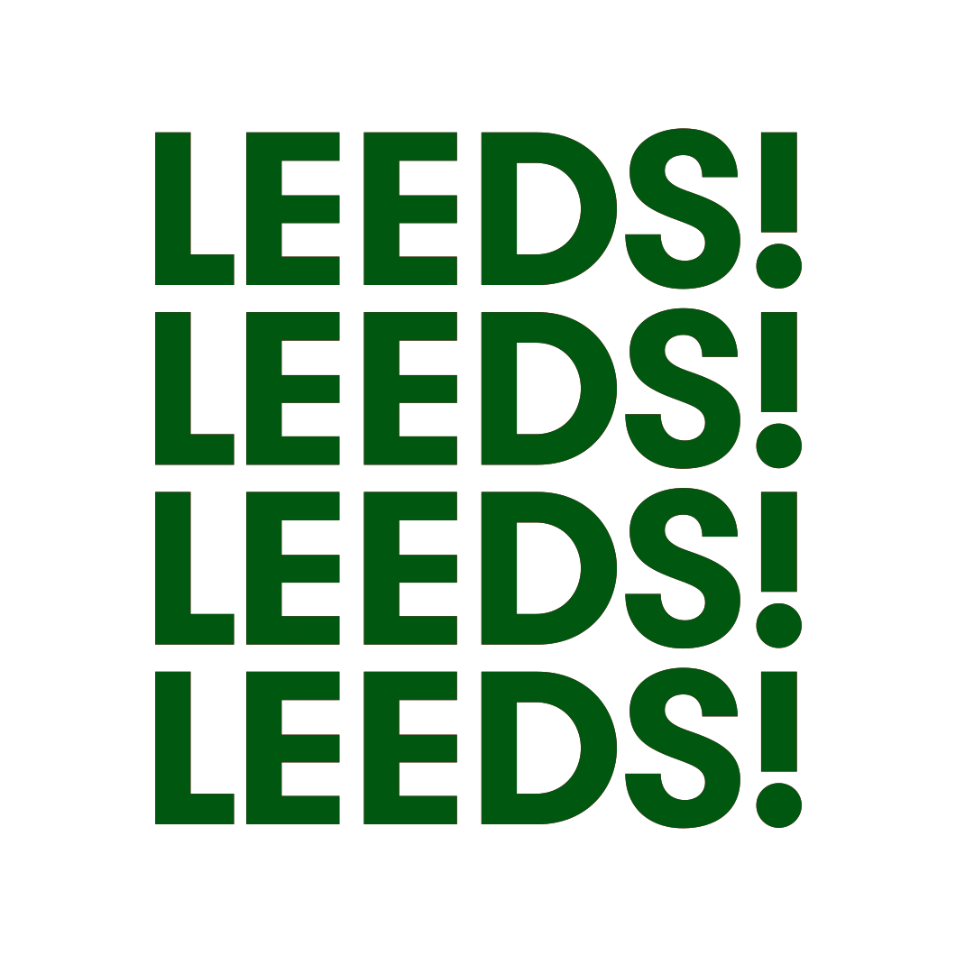 Leedsleedsleeds Sticker by University of Leeds