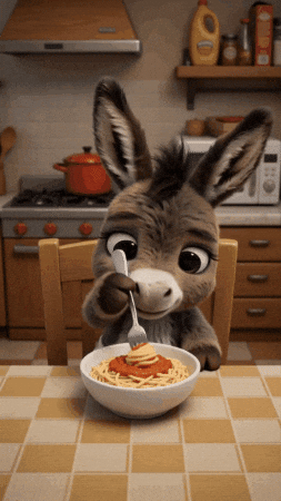 Spaghetti Bolognese Pasta GIF by Hugo El Burrito