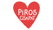 Piros Sticker
